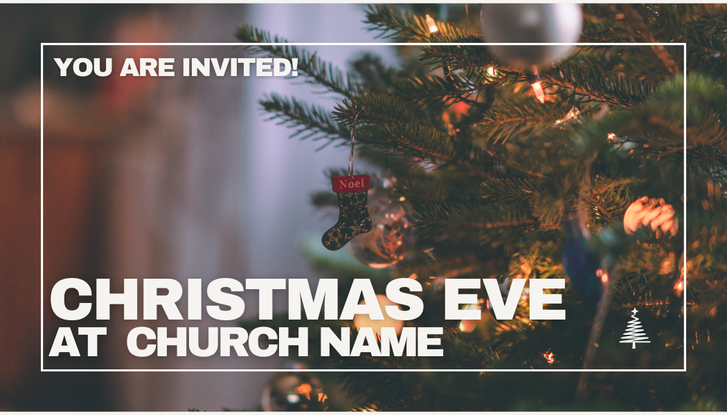 Christmas Invite Card Template