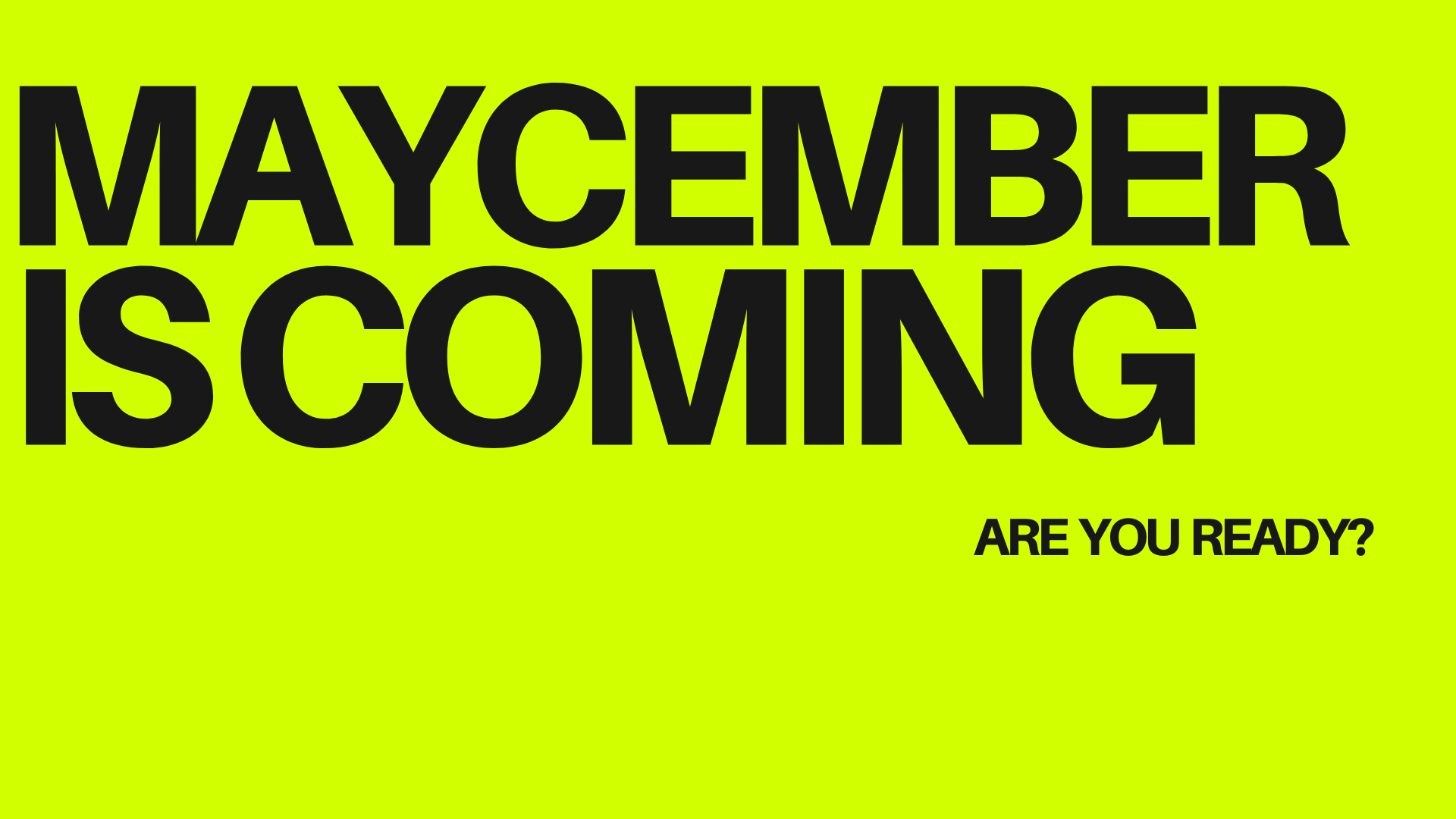 Maycember