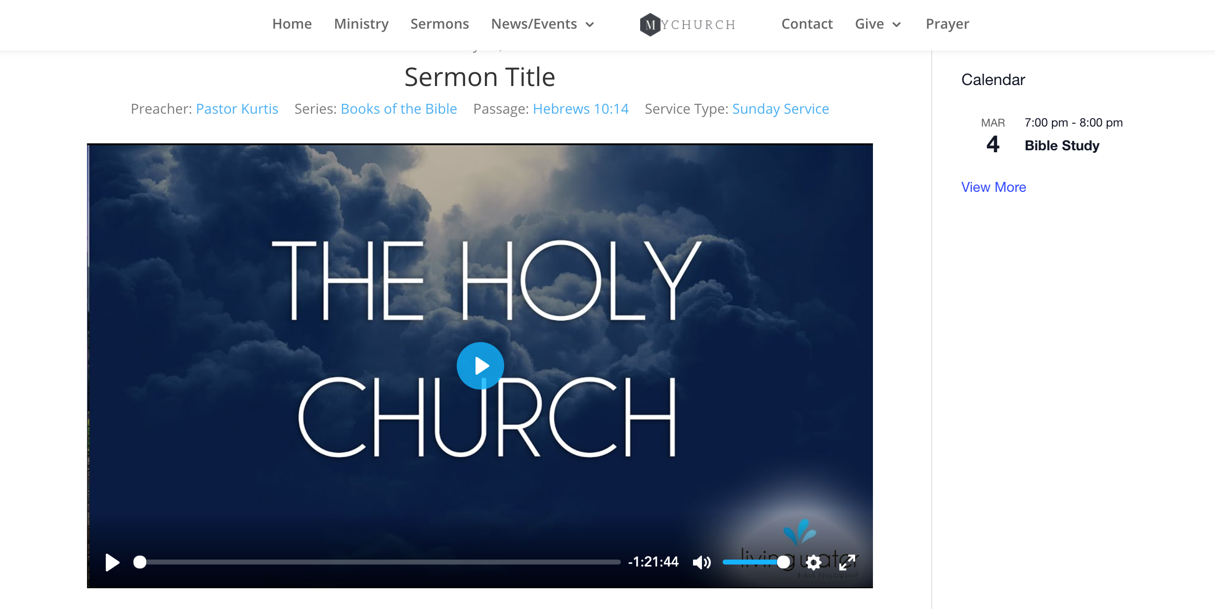 Online Sermons