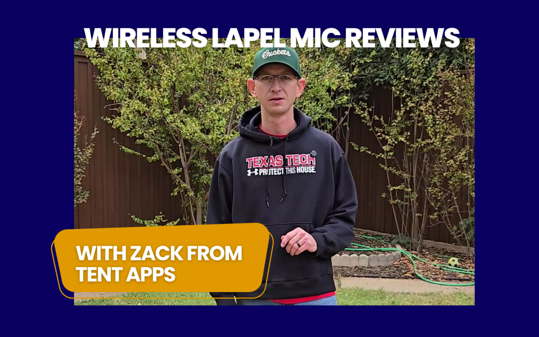 Wireless Lapel Mics Tested!